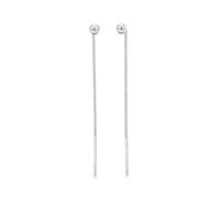 Elli Pendientes Mujer Forma Bola de Plata Esterlina 925