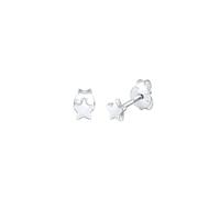 Elli Pendientes Niños con el Símbolo de las Estrellas en Look Astro en Plata de Ley 925