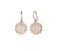 Elli Pendientes para mujer con forma de corazón y estrellas, plata 925, Corte facetado