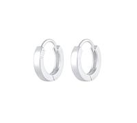Elli Pendientes Pendientes Creoles Básico Trend Blogger en 925 Plata de Ley