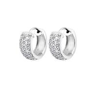 Elli Pendientes Filigrana de Damas Criollas con Cristales en Plata Esterlina 925