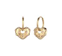 ELLI Pendientes 'Rose Heart' oro One Size EUR