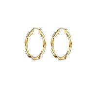 ELLI Pendientes 'Twisted' oro One Size EUR