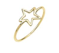 Elli Premium 0612181614 - Anillo para mujer, diseño de corazón, oro amarillo 375