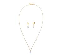 ELLI PREMIUM Conjunto de joyería azul claro / oro One Size EUR