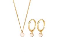ELLI PREMIUM Conjunto de joyería oro / rosa One Size EUR