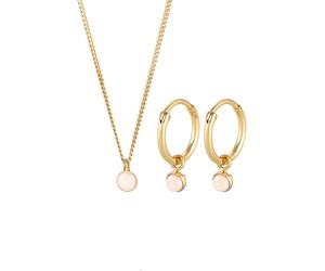 ELLI PREMIUM Conjunto de joyería oro / rosa One Size EUR