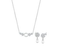 ELLI PREMIUM Conjunto de joyería plata One Size plata
