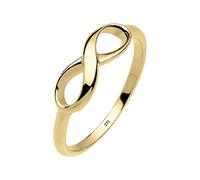 Elli Premium Infinity 0610193114 - Anillo de oro amarillo 375 para mujer