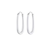 ELLI PREMIUM Pendientes 'Geo' plata, Talla One Size