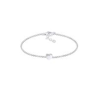 Elli Pulsera Mujer Colgante Corazón Básica en Plata Esterlina 925