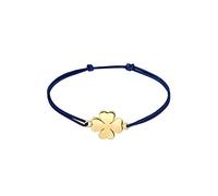 Elli Pulseras Mujeres Trébol amuleto de la suerte en Plata de Ley 925 Bañada en Oro Rosa