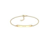 Elli Pulsera Mujer Filigrana de Letras de Love en Plata de Ley 925