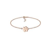 Elli Pulsera Mujer Símbolo la Hoja del Trébol en Plata Esterlina 925