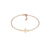 Elli Pulsera para mujer, diseño de avión de viaje, filigrana en plata de ley 925, 160, Plata de ley, sin gema