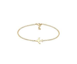 Elli Pulseras Mujeres Avión Travel Viaje Filigrana en Plata de Ley 925
