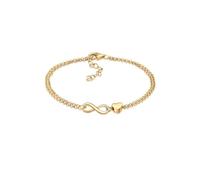 Elli Pulseras Mujeres Corazón Amor Infinito en Plata de Ley 925