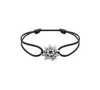 Elli Pulseras Mujeres Flor de Nieve Traje Nacional con Cristales en Plata de Ley 925