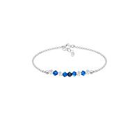 Elli Pulseras Niños Perlas rosas con cristales en plata de ley 925