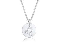 Elli Women's 925 Sterling Silver Frosted Star Sign Astro Basic Necklace