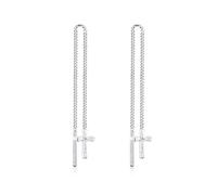 Elli Women's 925 Sterling Silver Xilion Cut Earring