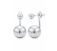 Elli Women's 925 Sterling Silver Xilion Cut Stud Ball Earrings