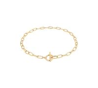 Elli Women's Basic T-Bar Gold Link Necklace