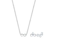 Elli Women's Plated Infinity Love Classic Bond Jewellery Set