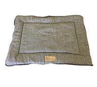 Ellie-Bo - Cama reversible de tweed y piel sintética en color marrón para jaulas y cajas medianas de 76 cm para cachorros