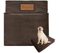 Ellie-Bo Funda de Cama XXL para Perro, Color marrón, Impermeable