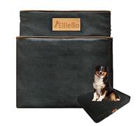 Ellie-Bo L Mem. - Funda de Cama para Perro, Color Negro Impermeable