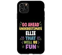 Ellie Personalized Women's Gift Custom Ellie Carcasa para iPhone 11 Pro MAX