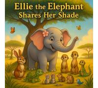 Ellie The Elephant Shares Her Shade: Inspiring Moral Stories for Kids | Perfect for Bedtime Reading, Character Building, and Teaching Positive Values | Storybook for Kids