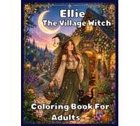 Ellie The Village Witch Coloring Book For Adults: A mindful witchy coloring book with forest walks, village magic, and Ellie’s black cat Relaxing Designs for Cozy Pagan Creativity