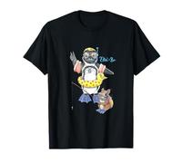 Elliot & Bo: Bo The Penguin Fishing w/Multicolor Ardilla Camiseta