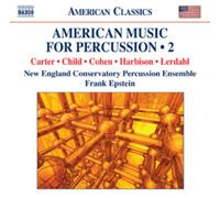 Frank Epstein – Música Americana para Percusión Vol. 2 – NAXOS