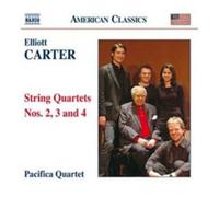 Elliott Carter – Cuartetos de cuerda n.º 2, 3 y 4 – CD – NAXOS (Importación USA)