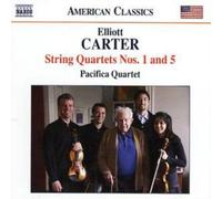 Elliott Carter String Quartets Nos. 1 and 5 (Pacifica Qua (CD) (Importación USA)