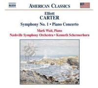 Elliott Carter Symphony No. 1, Piano Concerto (Schermerho (CD) (Importación USA)