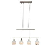 Globo Elliott Lámpara colgante LED (Blanco cálido, Altura: 160 cm)