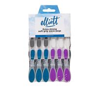 Elliott Plastic - Pinzas para Cocina (plástico, 24 Unidades, Muy Resistentes)