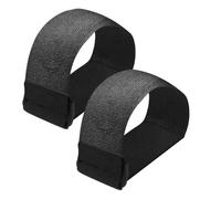 Elliptical Pedal Straps, Adjustable Foot Trainer, Secure Exercise Pedals Support for Cardio Machines, Replacement Pedal Straps for Elliptical Bike Stepper Trainer, Fitness Foot Holder Accessory