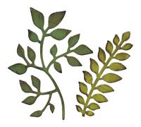 Ellison Europe Sizzix jardines verdes Bigz por Tim Holtz