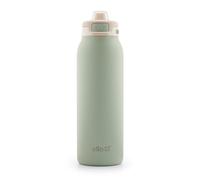 Ello Pop & Fill - Botella de agua de acero inoxidable de 32 onzas con tecnología de llenado rápido, doble pared y metal aislado al vacío, tapa de bloqueo a prueba de fugas, reutilizable, sin BPA,