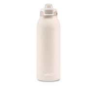 Ello Pop & Fill - Botella de agua de acero inoxidable de 40 onzas con tecnología de llenado rápido, doble pared y metal aislado al vacío, tapa de bloqueo a prueba de fugas, reutilizable, sin BPA,