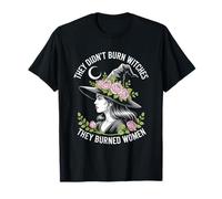 Ellos no quemaron brujas escoba feminista de Halloween Camiseta