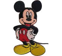 ELLU Mickey Mouse Parche Bordado Insignia Hierro Coser En Ropa Bolsa Camiseta Gorra