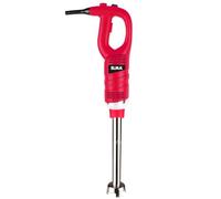 ELMA Batidora de Mano Profesional, Brazo Triturador de Acero Inoxidable de 25 cm | Motor Potente de 450W, Velocidad Variable, Ideal para Hostelería y Cocinas Industriales, Color Rojo