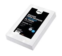 Elma Bolsas de Cocción al Vacío para Alimentos con Tecnología Line + | Bolsas de Vacío Rayadas para Conservación de Alimentos y Sous Vide | Sin BPA, Nueva Fórmula, 15 x 30 cm, 50 Unidades