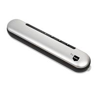 ELMA Envasadora al vacío Doméstica V Go para Envasar Alimentos Secos | Inalámbrica sin Cables | Barra de Sellado 30cm, 37,6 x 7,8 x 5,8 cm | Incluye accesorios y 1 Rollo de Bolsas Gofradas